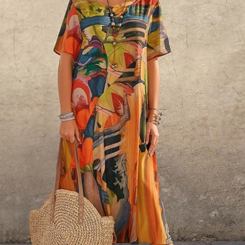 Tanya | Sun-Kissed Tropics Dress