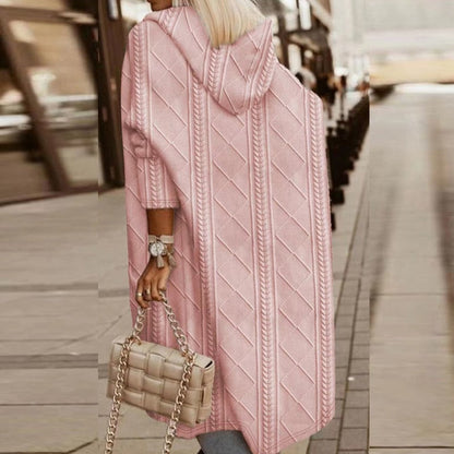 JOHANI | Extended Hooded Cardigan